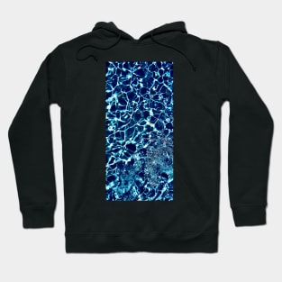 Blue Water Pool Daze Hoodie